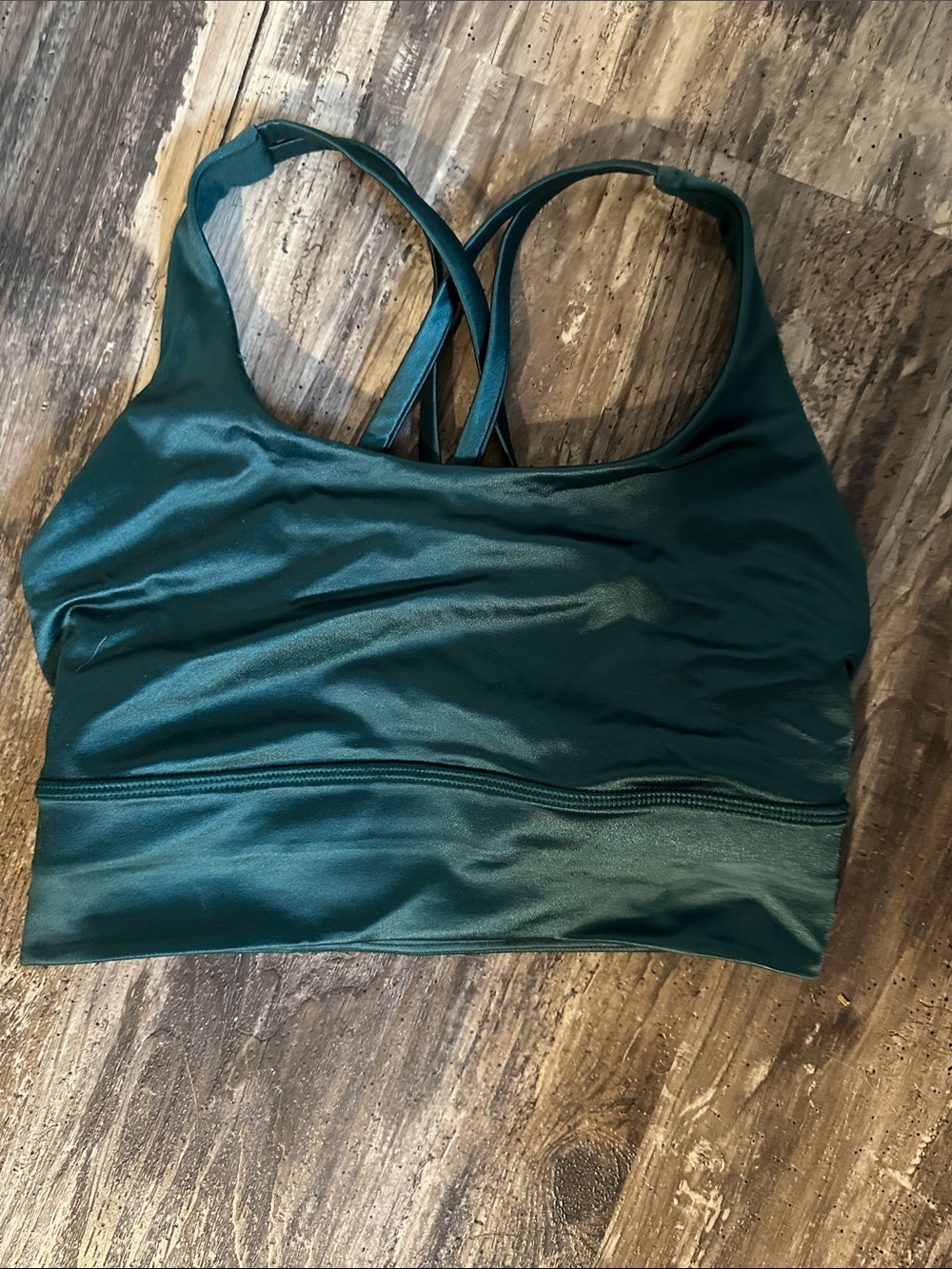lululemon athletica emerald green/tealish Crossback Sports Bra
